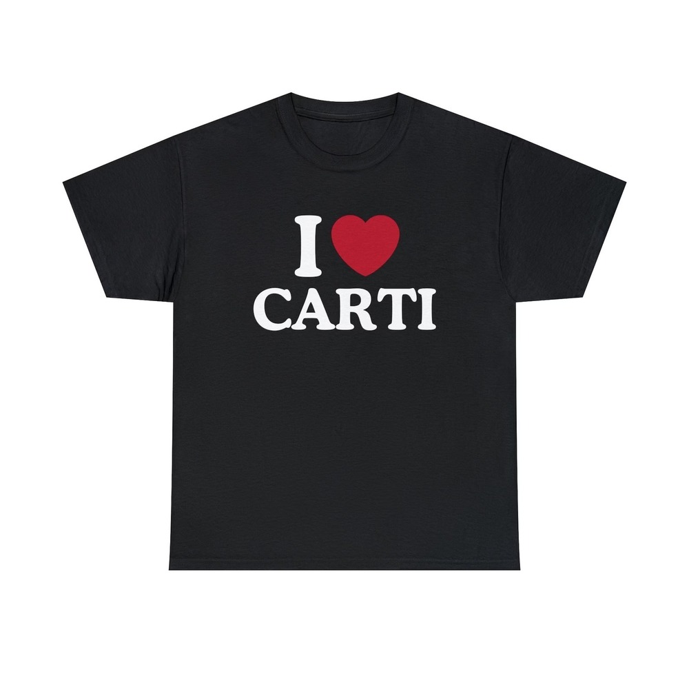 I Love Playboi Carti Shirt, Gift Fir Music Fan, Unisex Tee Shirt, Hip Hop Shirt